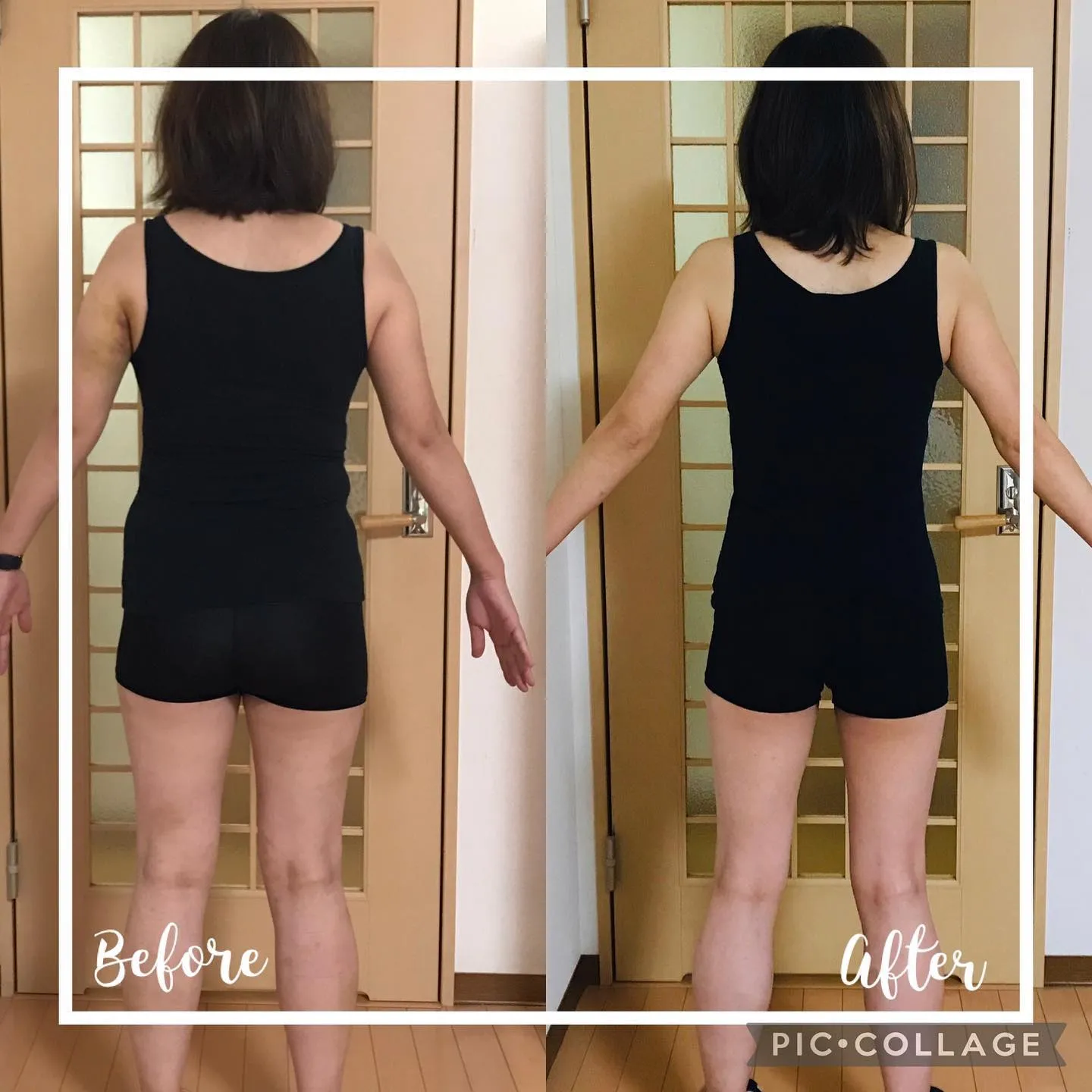 ダイエット前はきつかった服がたった2週間で痩せて着れた！